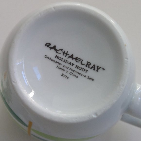 Rachael Ray "Holiday Hoot" Owl Mugs, S/3 - Picture 5 of 10